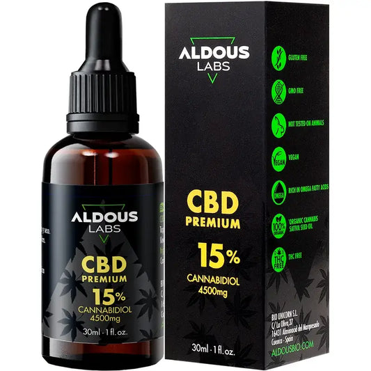Aldous Labs Aito CBD-öljy 15 % 30 ml, eriste