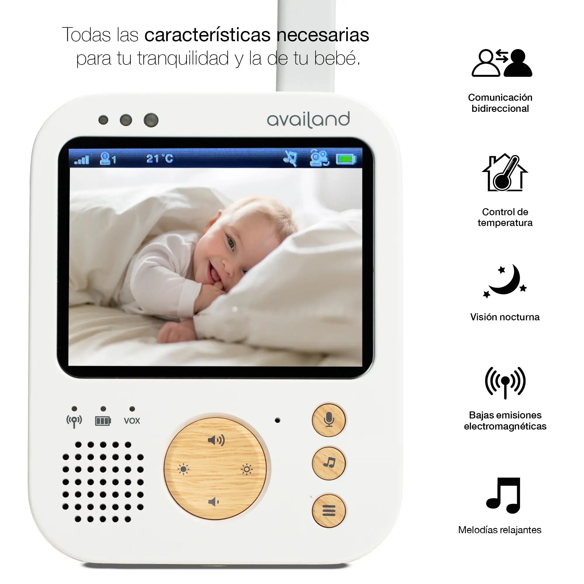 Availandin Nordic Evo2 -vauvamonitori