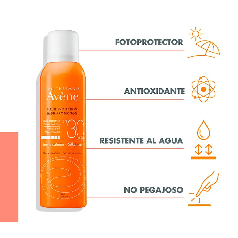 Avène Korkean suojakertoimen aurinkosuojasuihke SPF 30 150 ml