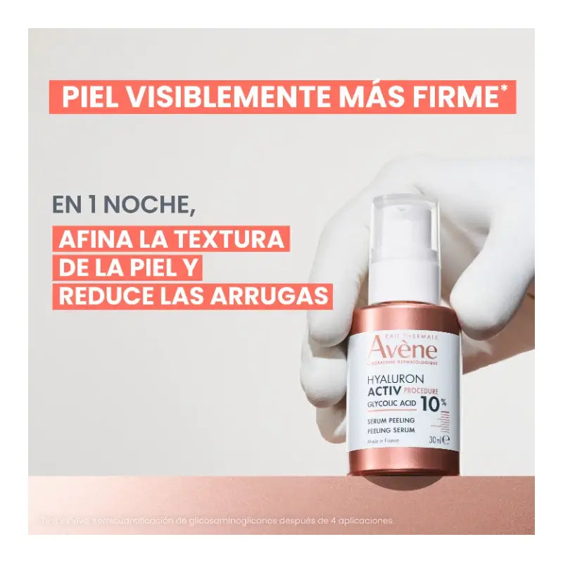 Avène Hyaluron Activ Procedure -kuorintaseerumi, 10 % glykolihappoa, 30 ml