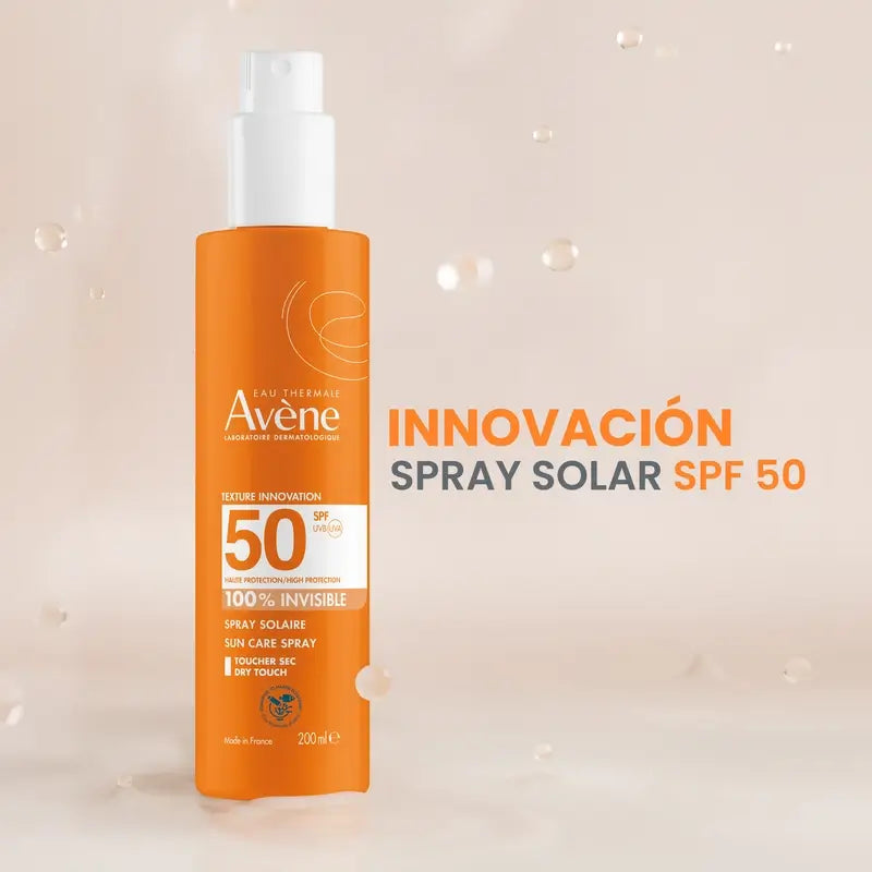 Avène Solar Invisible -vartalospray SPF50+ 200 ml