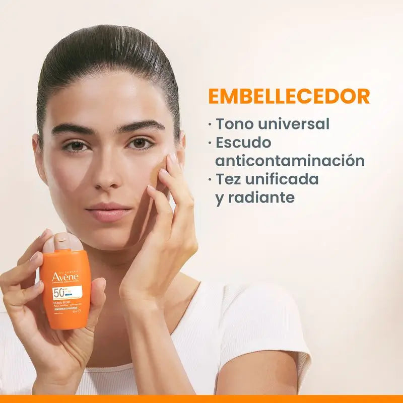 Avène Ultra Fluido Solar Mat Perfect Color SPF50+ 50 ml