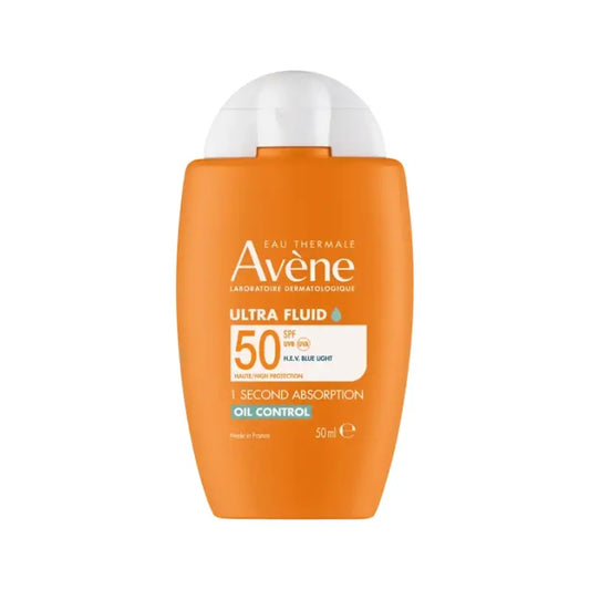 Avène Ultra Fluido Oil Control SPF50+, rasvaiselle iholle 50 ml