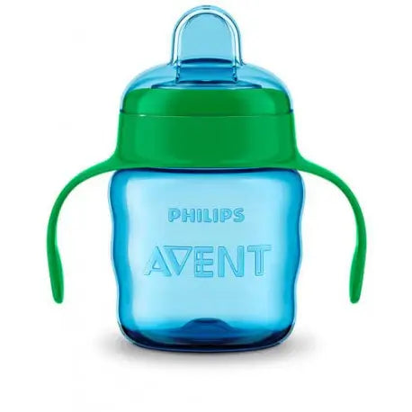 Avent Learning Cup 200 ml Blue Soft Mouthpiece Scf551/05