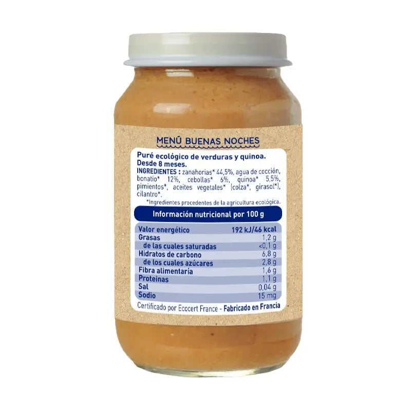 Babybio Menu Tradicion Quinoa – 200 g