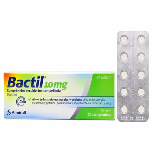 Bactil 10 mg, 20 päällystettyä tablettia