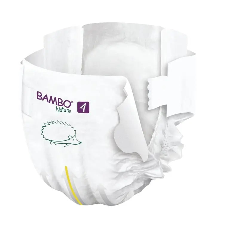 Bambo Nature -vaipat, koko 4 (7–14 kg), 48 kpl