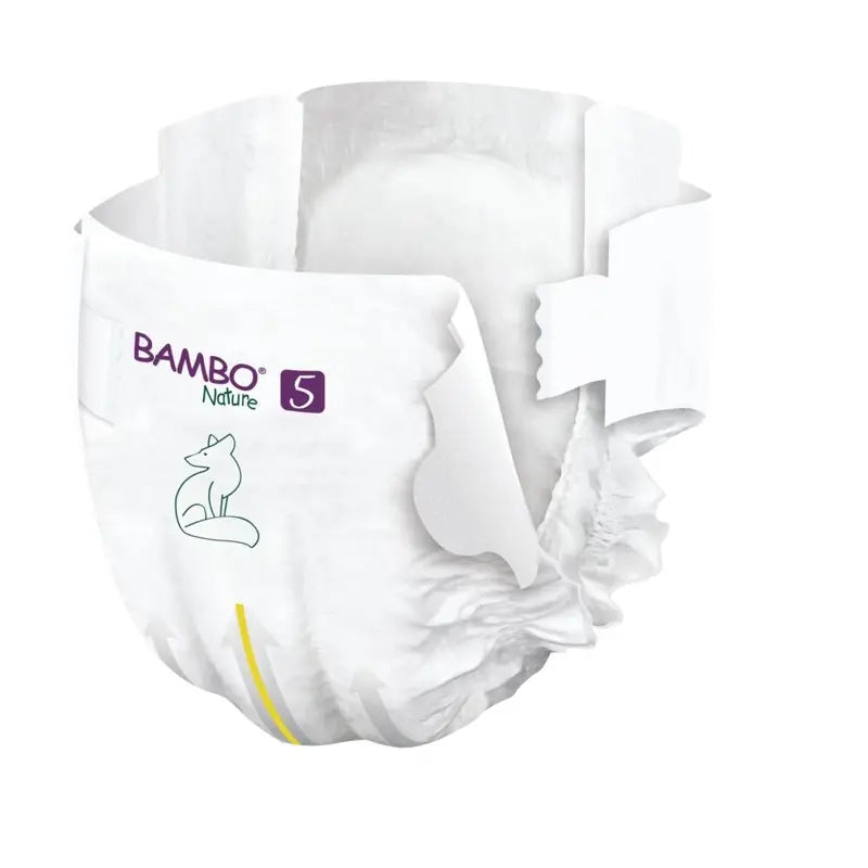 Bambo Nature -vaipat, koko 5 (12–18 kg), 44 kpl