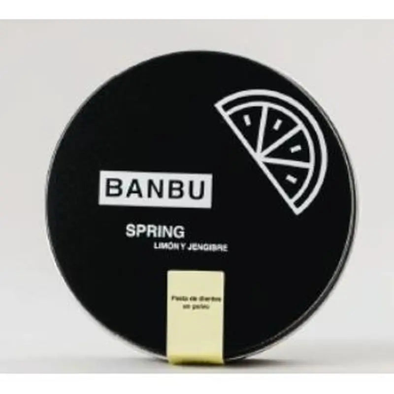 Banbu Spring Lemon Toothpaste Vegan Powder Vegan, 60 Gr