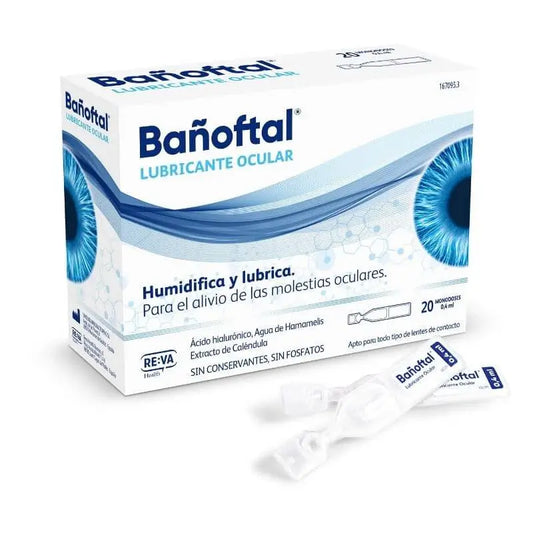Banoftal Ophthalmic Drops 20 Single Dose 0.4 ml