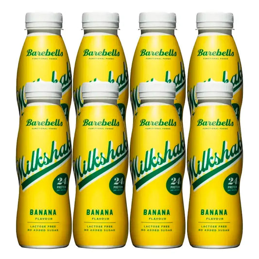 Barebells Milkshake Banana, Pack 8 x 330 ml