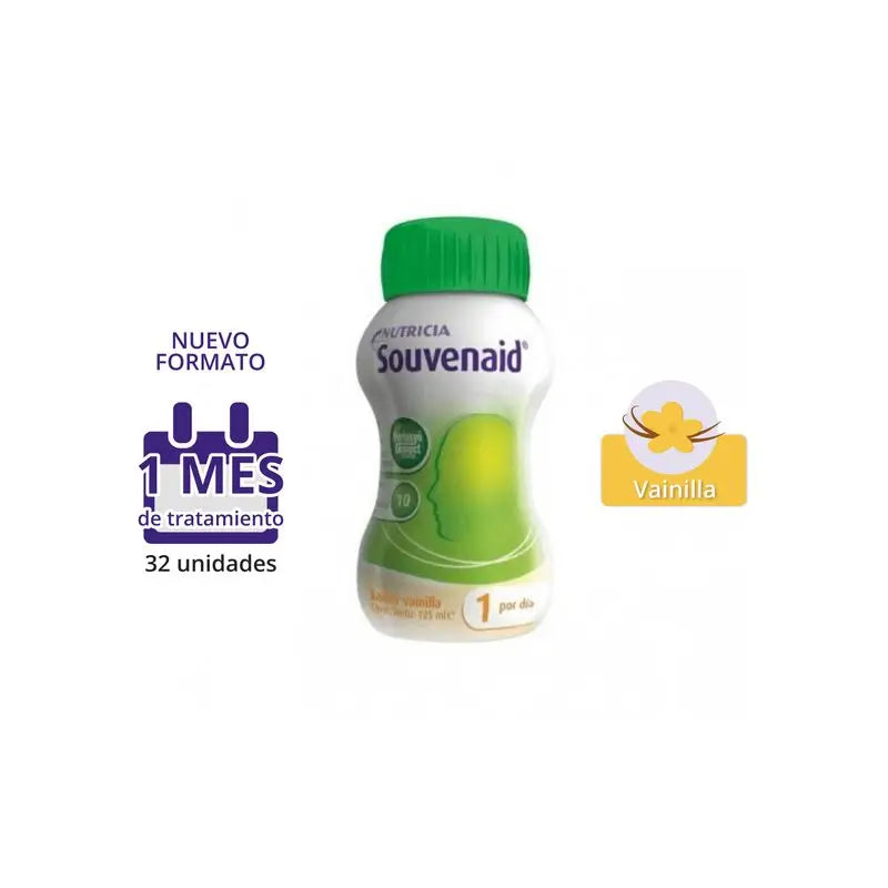 Nutricia Souvenaid -juomasekoitukset, vaniljamaun, 8 kpl x 125 ml