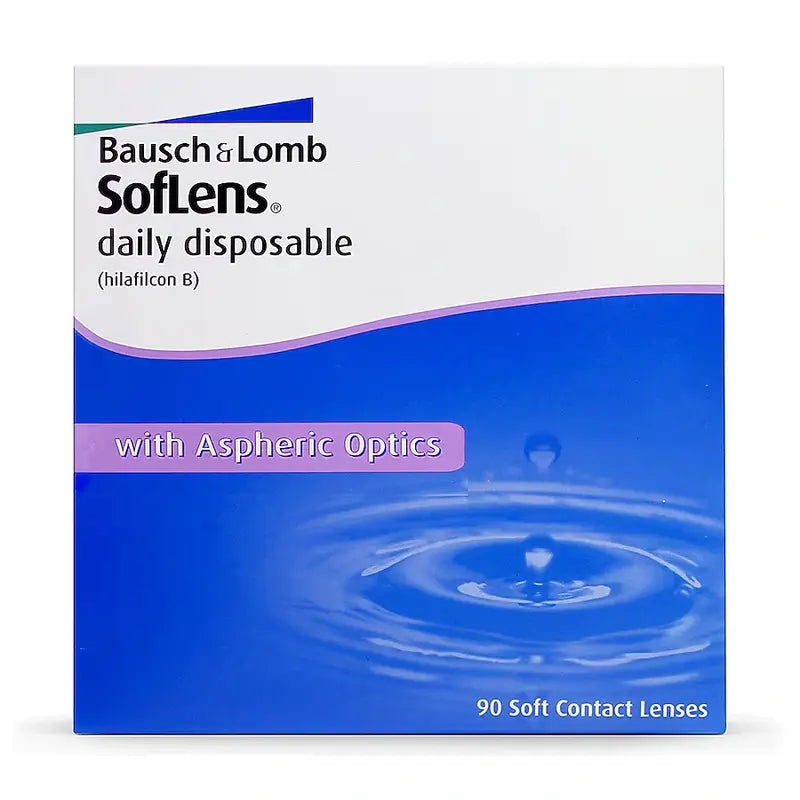 Soflens Daily -päiväkäyttöiset sferiset piilolinssit, 90 kpl