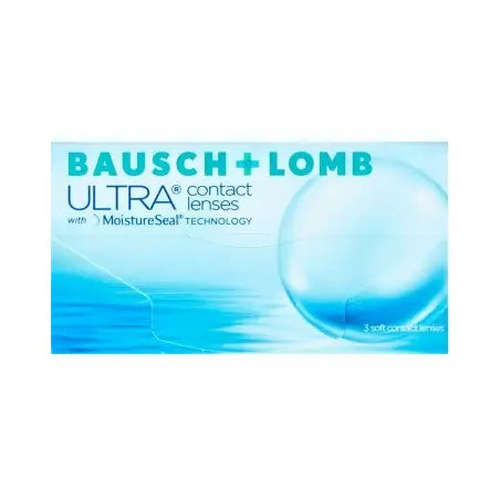 Bausch Ultra Spherical Lenses, 3 Units