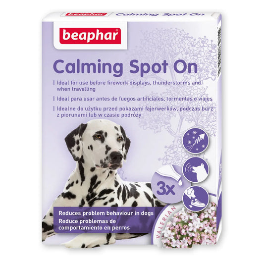 Beaphar Calming Spot On -koirille, 3 x 0,7 ml