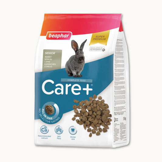 Beaphar Care+ Senior-kaninruoka, 1,5 kg
