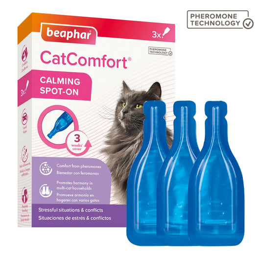 Beaphar Catcomfort -tiputusputket kissoille, 3 kpl
