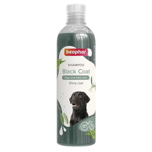 Beaphar-shampoo mustakarvaisille koirille, 250 ml