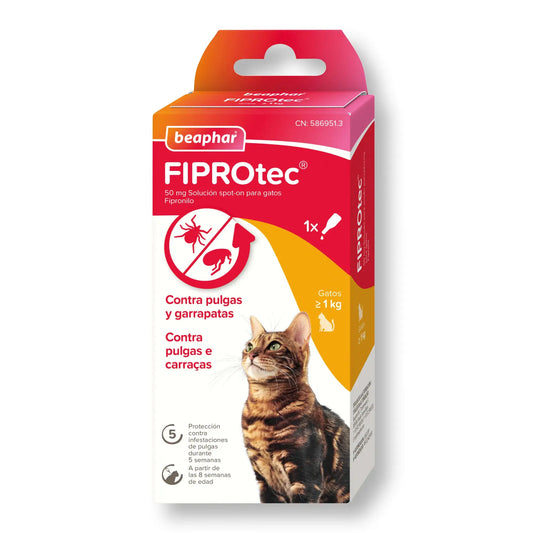 Beaphar Fiprotec Spot On -kissalle, 1 x 0,5 ml