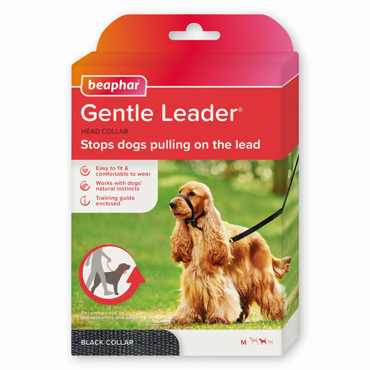 Beaphar Gentle Leader, koko M, musta, 1 kpl