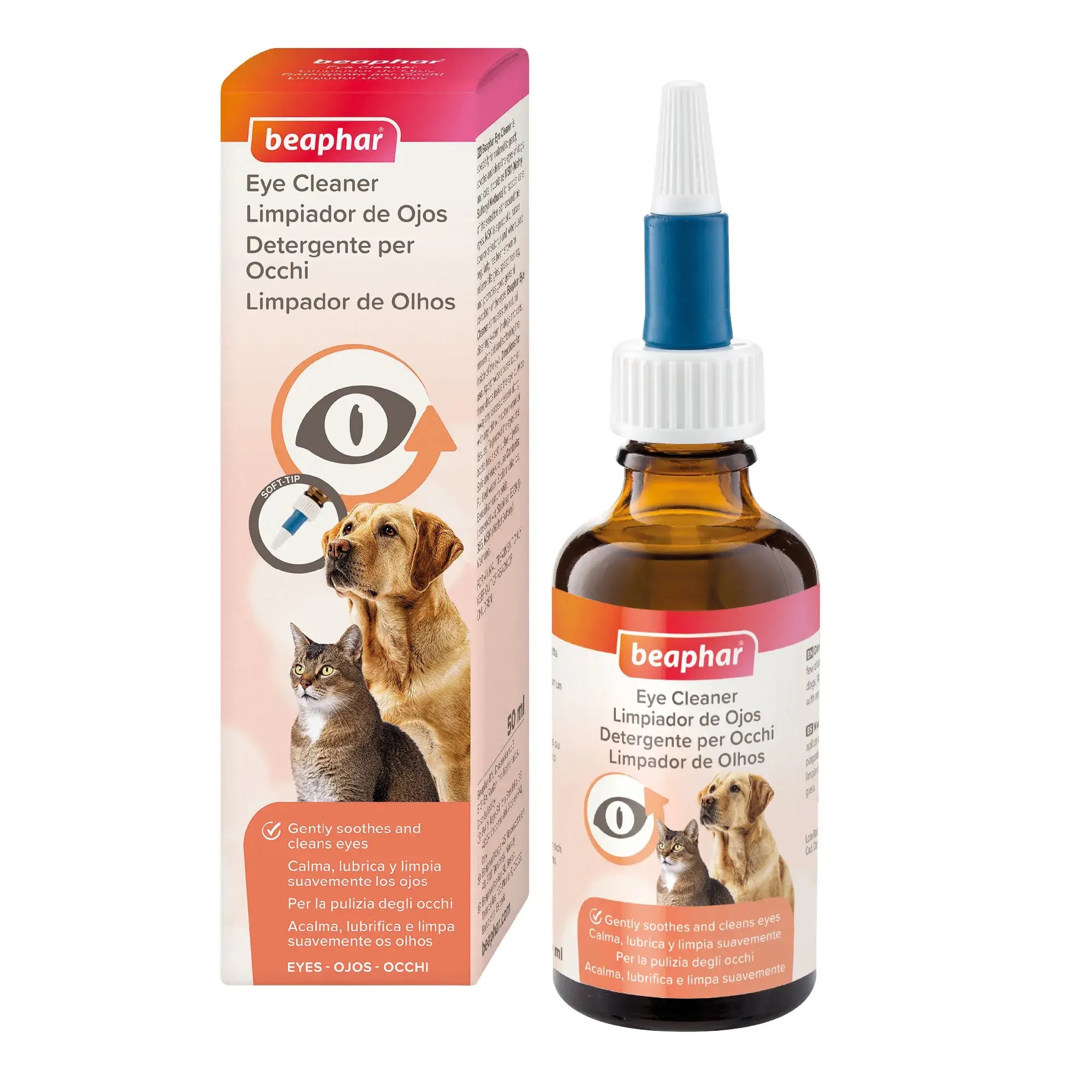 Beaphar silmäpuhdistusaine koirille ja kissoille 50 ml