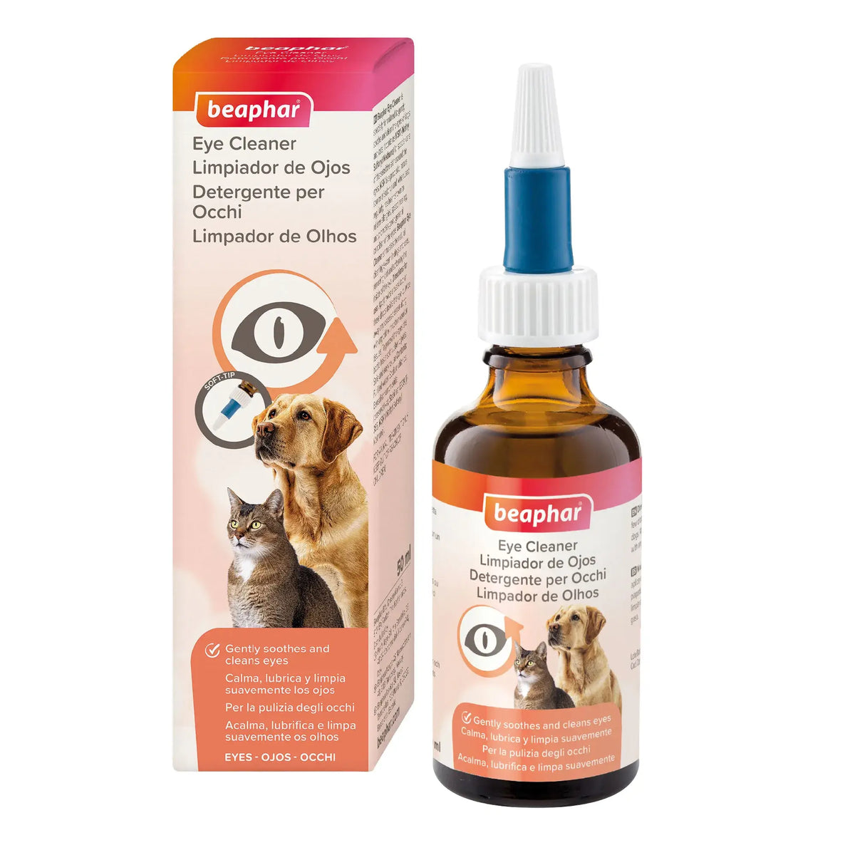 Beaphar silmäpuhdistusaine koirille ja kissoille 50 ml