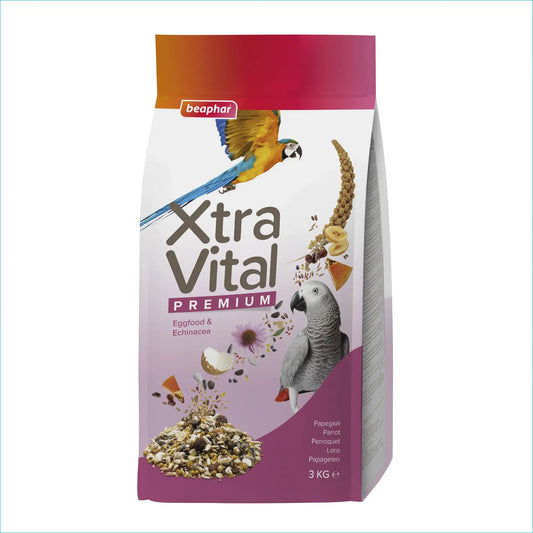 Beaphar Xtravital Papukaijat, 3 kg