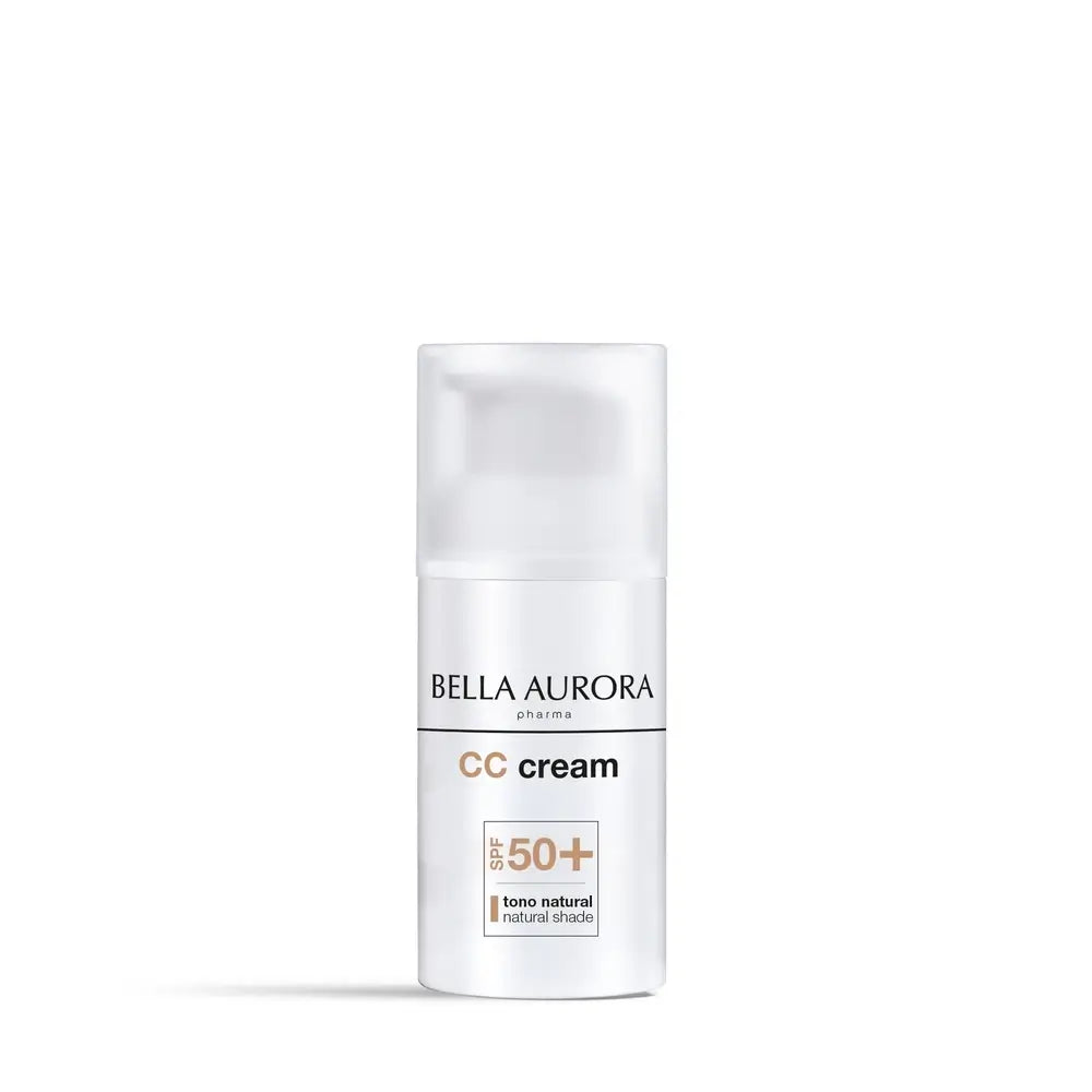 Bella Aurora CC Protect Solar -värillinen auringonsuojavoide, joka ehkäisee pigmenttiläiskiä, SPF 50+, 30 ml