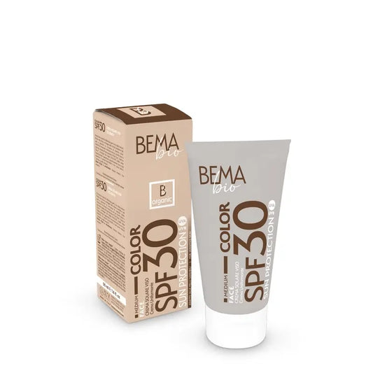 Bema sävytetty kasvojen aurinkovoide SPF +30, 50 ml