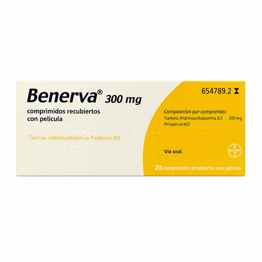 Benerva 20 tablettia