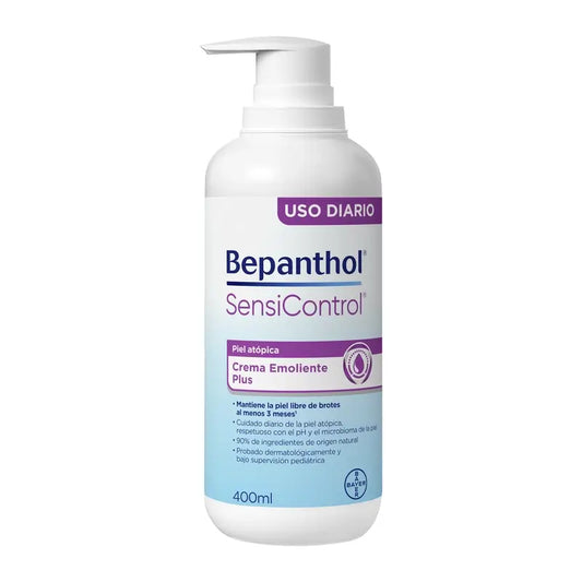 Bepanthol SensiControl Emollient Cream for Atopic Skin Irritations, 400 ml