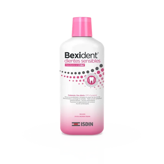 Isdin Bexident Herkät hampaat - suuvesi 500 ml 