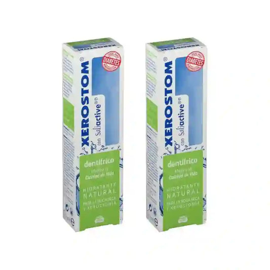 Biocosmetics Xerostom Dry Mouth Toothpaste, 2X50 Ml