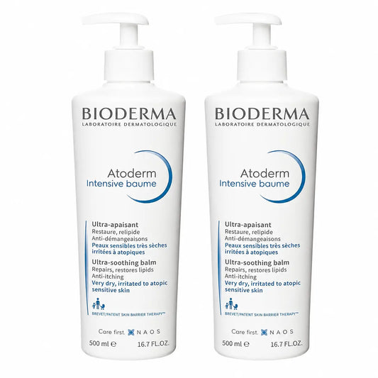 Bioderma Atoderm Intensive Baume 500 ml, 2 kpl:n pakkaus