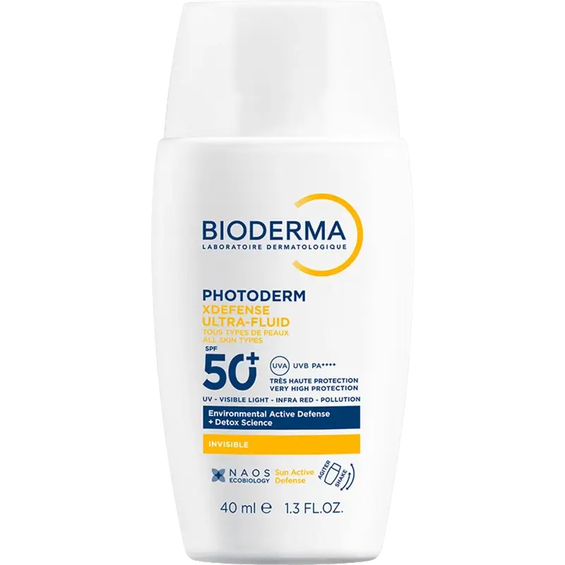 Bioderma Photoderm Xdefense Ultra-Fluid SPF50+ Invisible, 40 ml