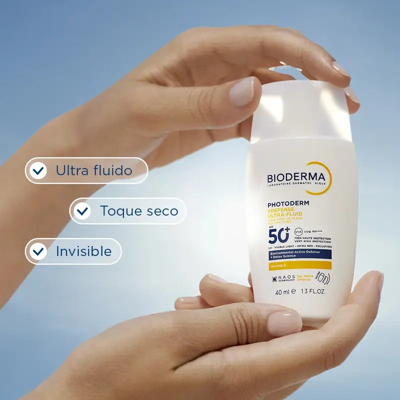 Bioderma Photoderm Xdefense Ultra-Fluid SPF50+ Invisible, 40 ml