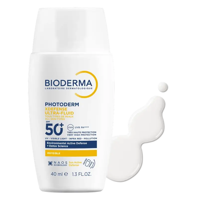 Bioderma Photoderm Xdefense Ultra-Fluid SPF50+ Invisible, 40 ml