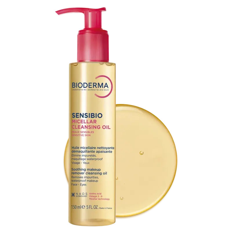 Bioderma Sensibio micellaarinen puhdistusöljy, 150 ml