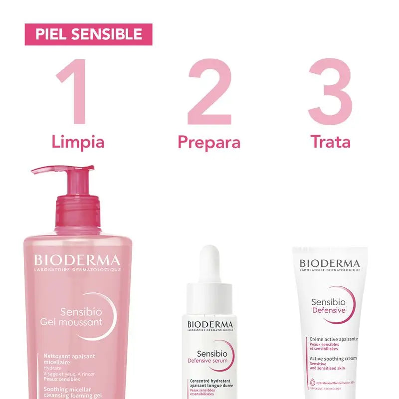 BIODERMA  Sensibio vaahtogeeli, 500 ml