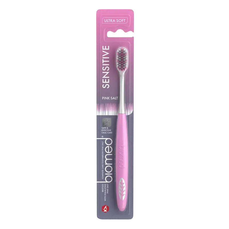 Biomed Complete Care Toothbrush Pink Salt , 1 piece