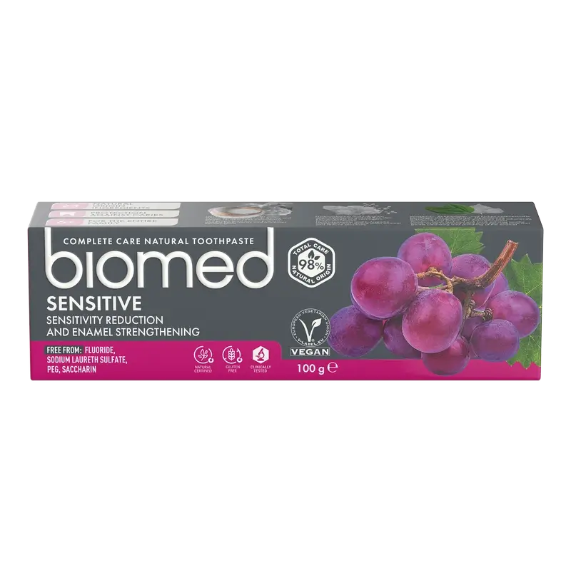 Biomed Sensitive luonnollinen hammastahna, 100 g