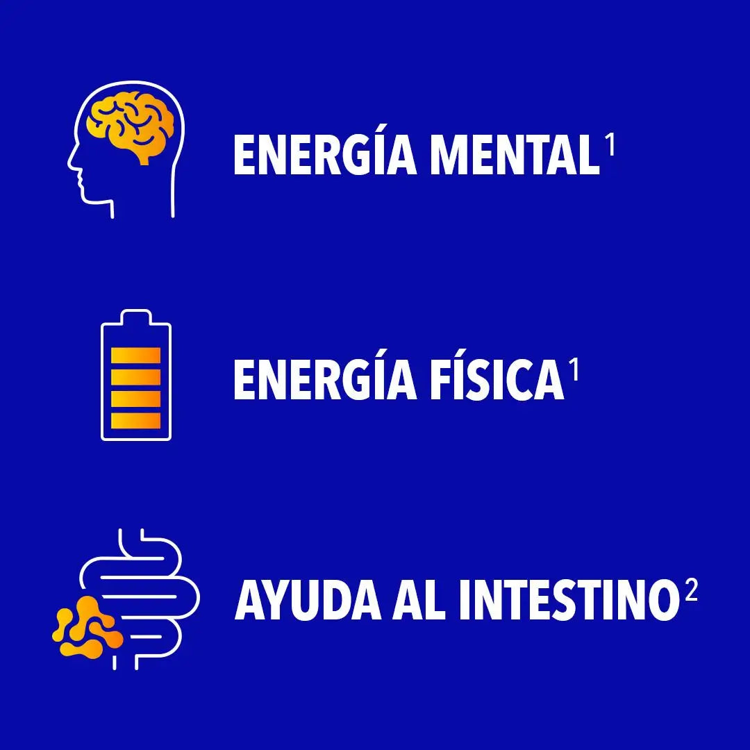 Bion3 Energy -monivitamiinitabletit, joissa on probiootteja, B12- ja C-vitamiinia sekä magnesiumia, 30 tablettia