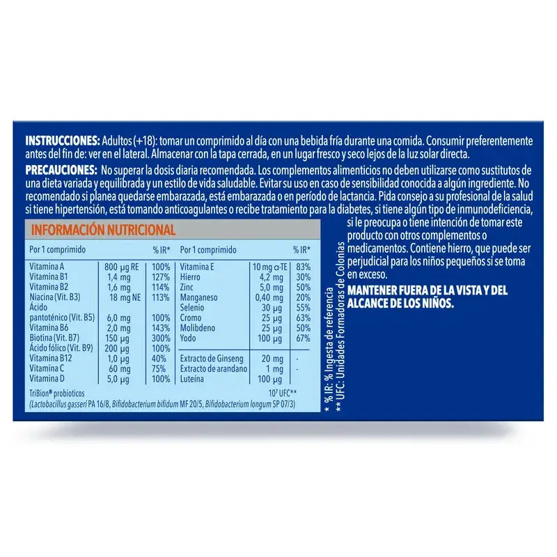 Bion3 Energy 50+ -monivitamiinivalmiste, 90 tablettia