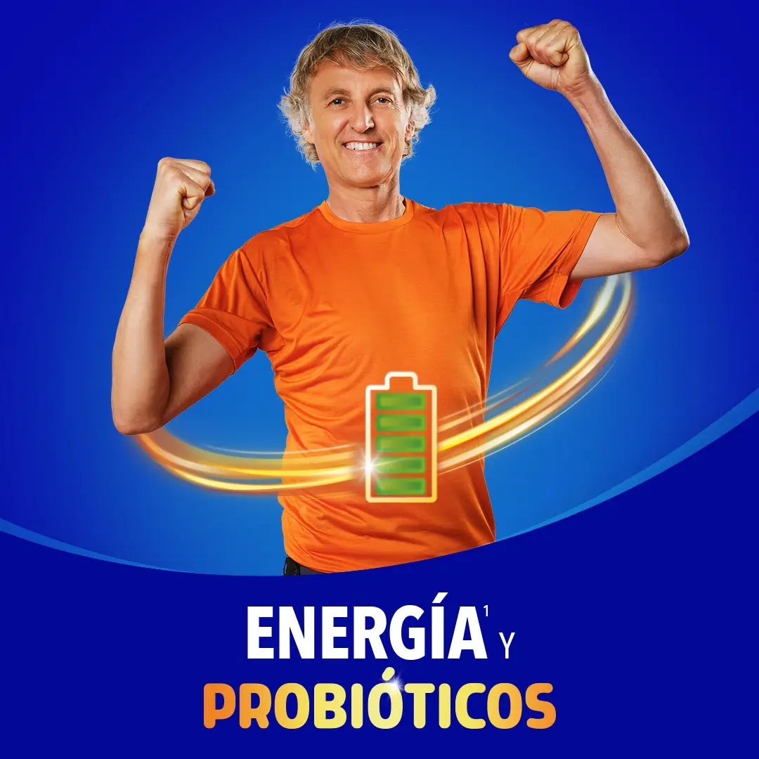 Bion3 Energy -monivitamiinitabletit, joissa on probiootteja, B12- ja C-vitamiinia sekä magnesiumia