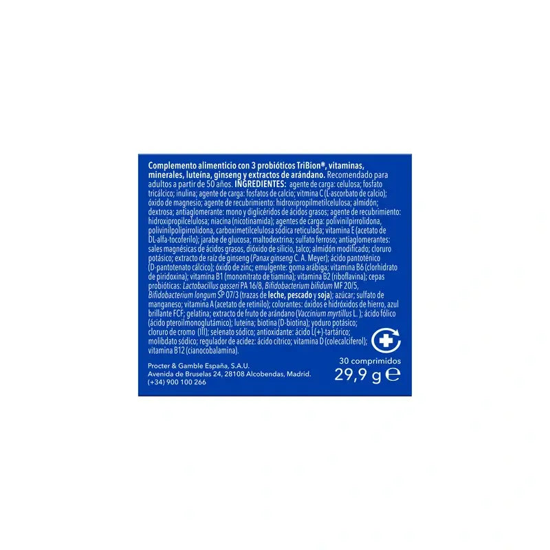Bion3 Energy 50+ -monivitamiinit, 30 tablettia