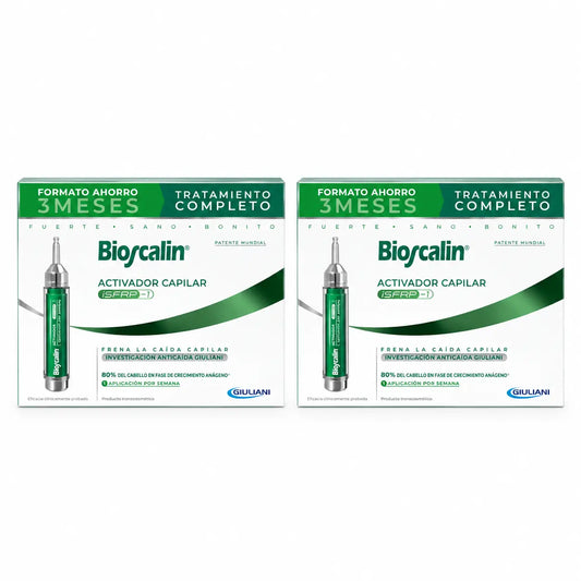 Bioscalin hiusten kasvua edistävä valmiste 2 x 10 ml, 2 kpl:n pakkaus