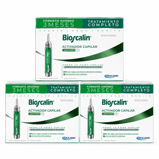 Bioscalin hiusten kasvua edistävä valmiste 2 x 10 ml, 3 kpl:n pakkaus