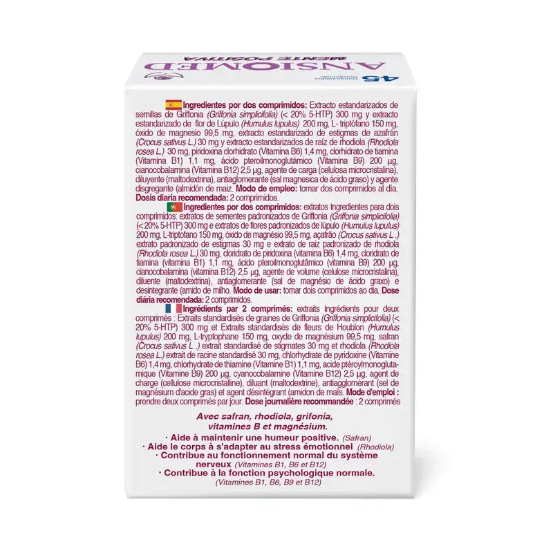BioSérum Ansiomed Positiivinen mieli 45 tablettia