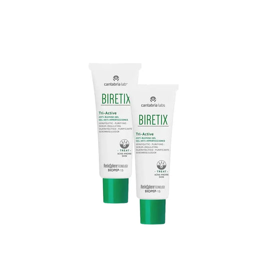 BIRETIX Tri Active Gel -pakkaus, 2 x 50 ml
