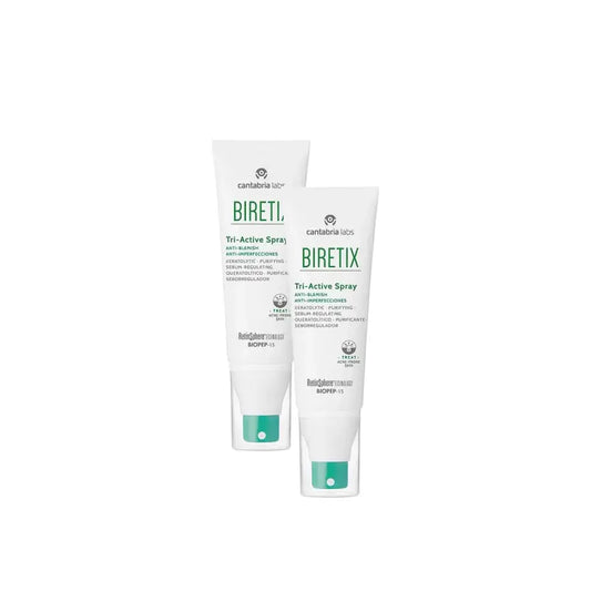Biretix Triactive -suihke, 2 x 100 ml:n pakkaus